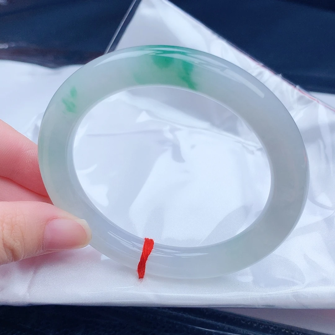 翡翠未镶嵌手镯缅甸天然翡翠a货手镯