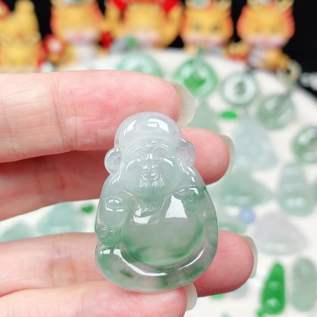 颈饰未镶嵌翡翠缅甸天然A货翡翠