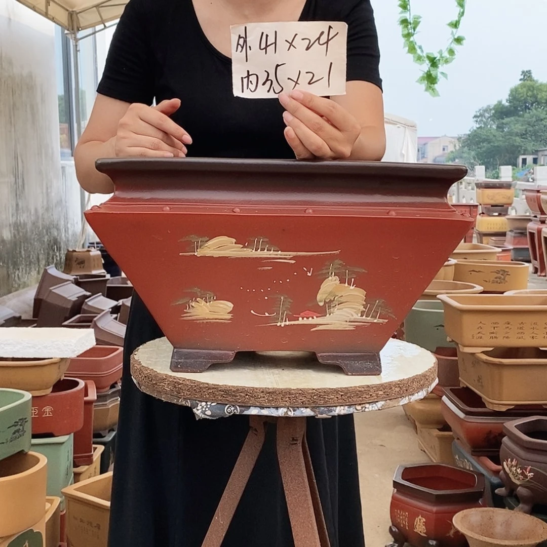 紫砂花盆紫砂花盆
