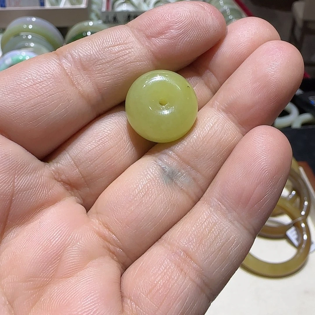 和田玉（青玉）未镶嵌颈饰322