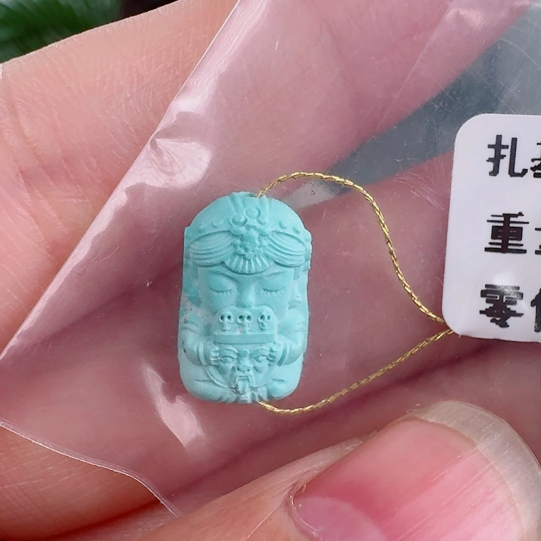 未镶嵌绿松石珠宝奇石