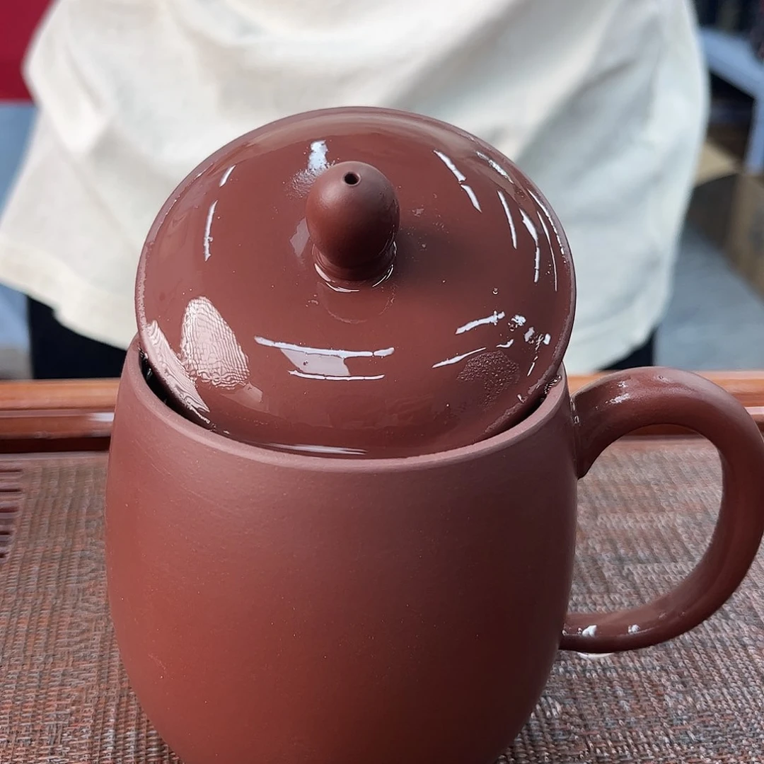 茶杯紫砂原矿紫砂