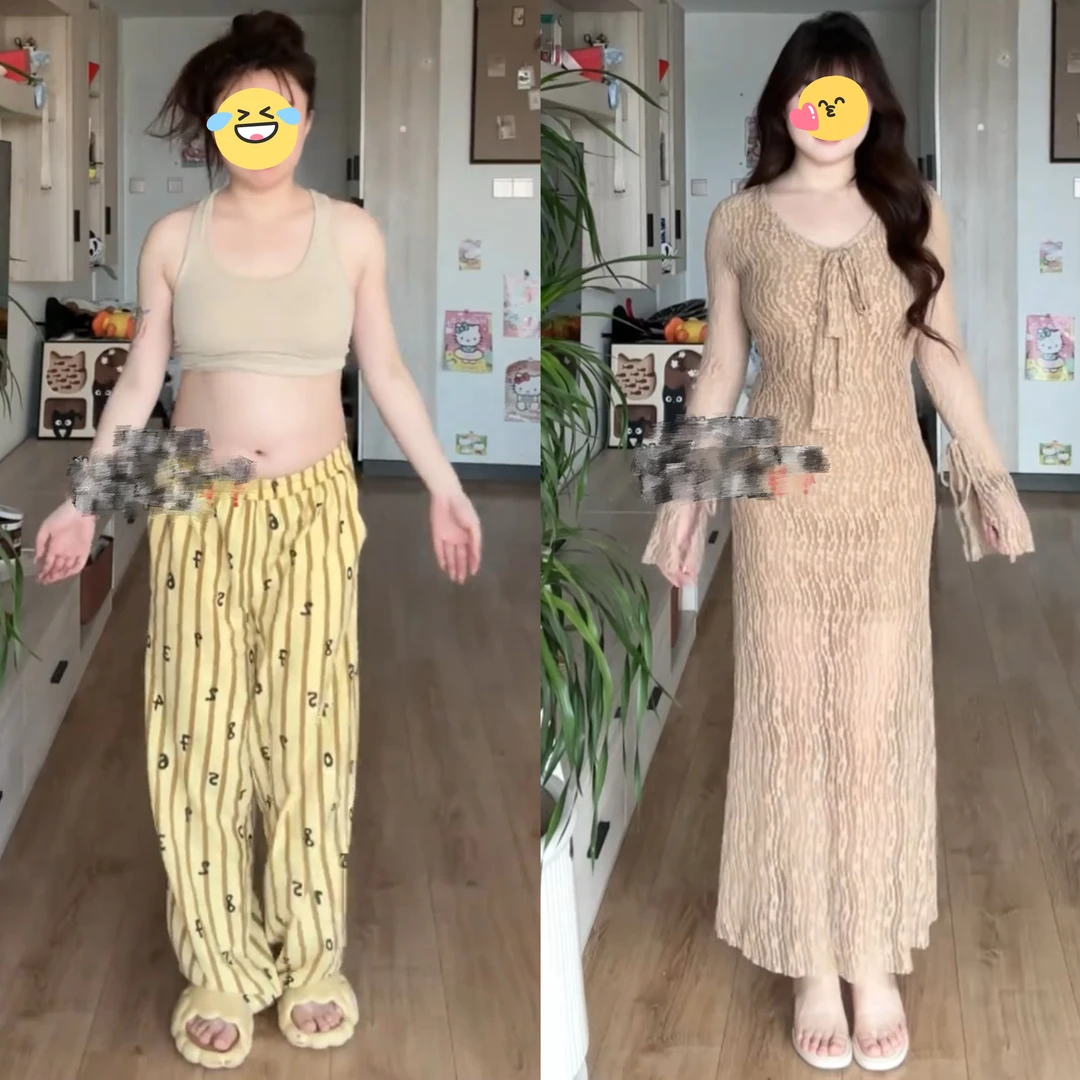 法式V领长袖连衣裙女秋季纯欲千金风气质修身显瘦收腰绝美长裙子