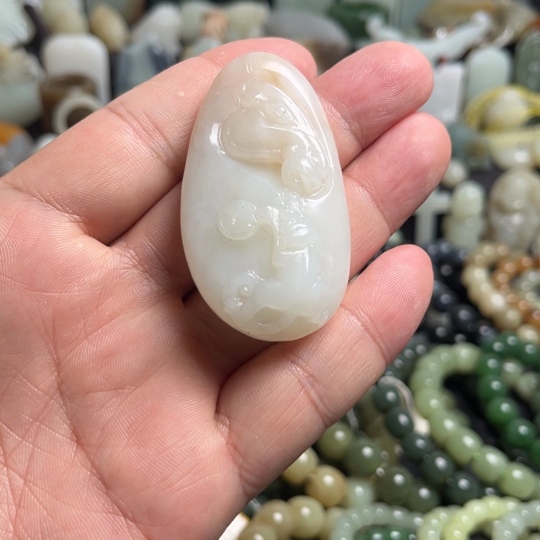 和田玉（子料）未镶嵌吊坠(不含链)