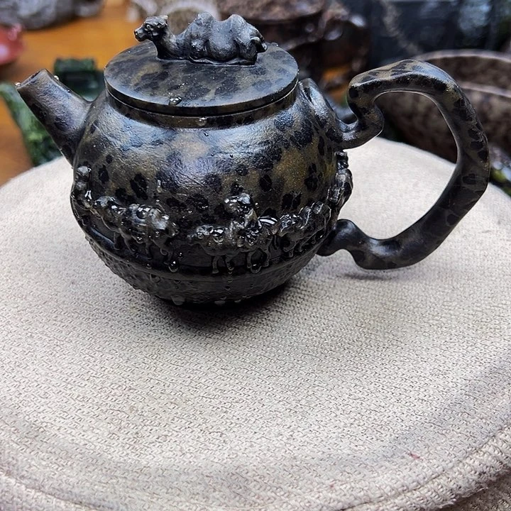 茶空间天然石料冰碛岩巴*斯