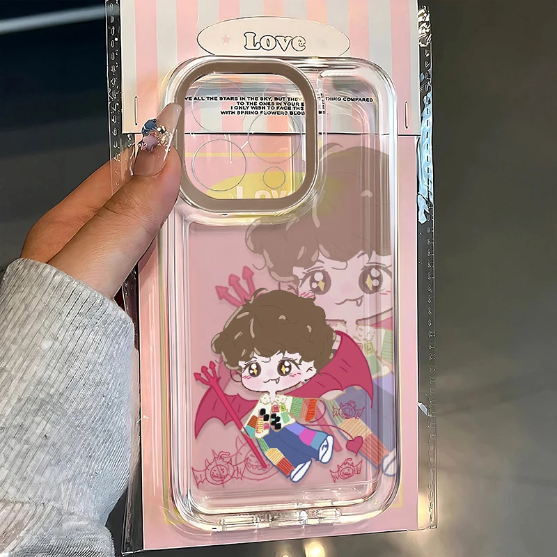 汪苏泷q版适用华为/小米/iPhone16pro/OPPO/1加精孔软壳