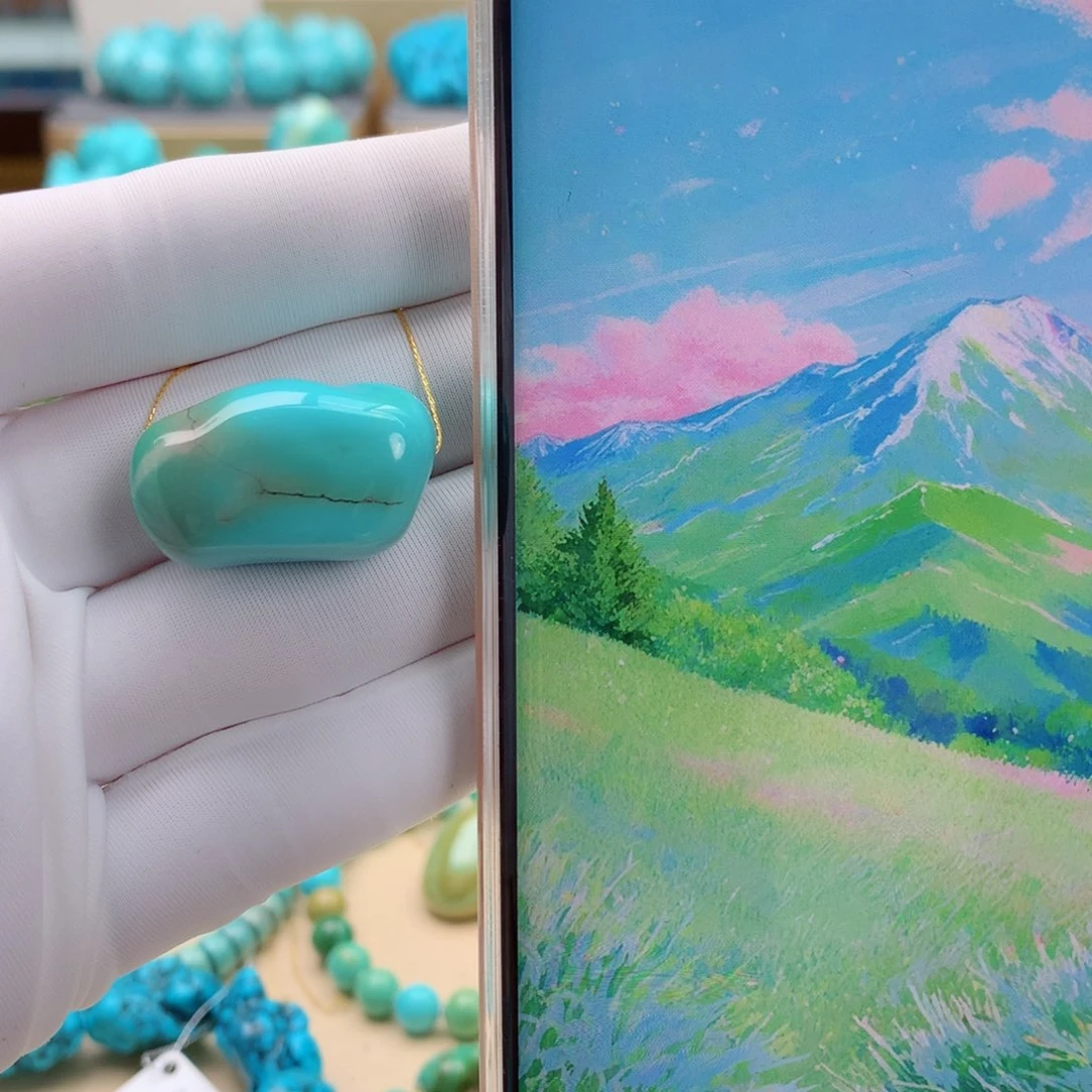 未镶嵌绿松石精品