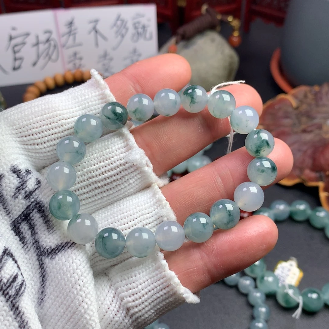 定制翡翠未镶嵌卡10 19粒