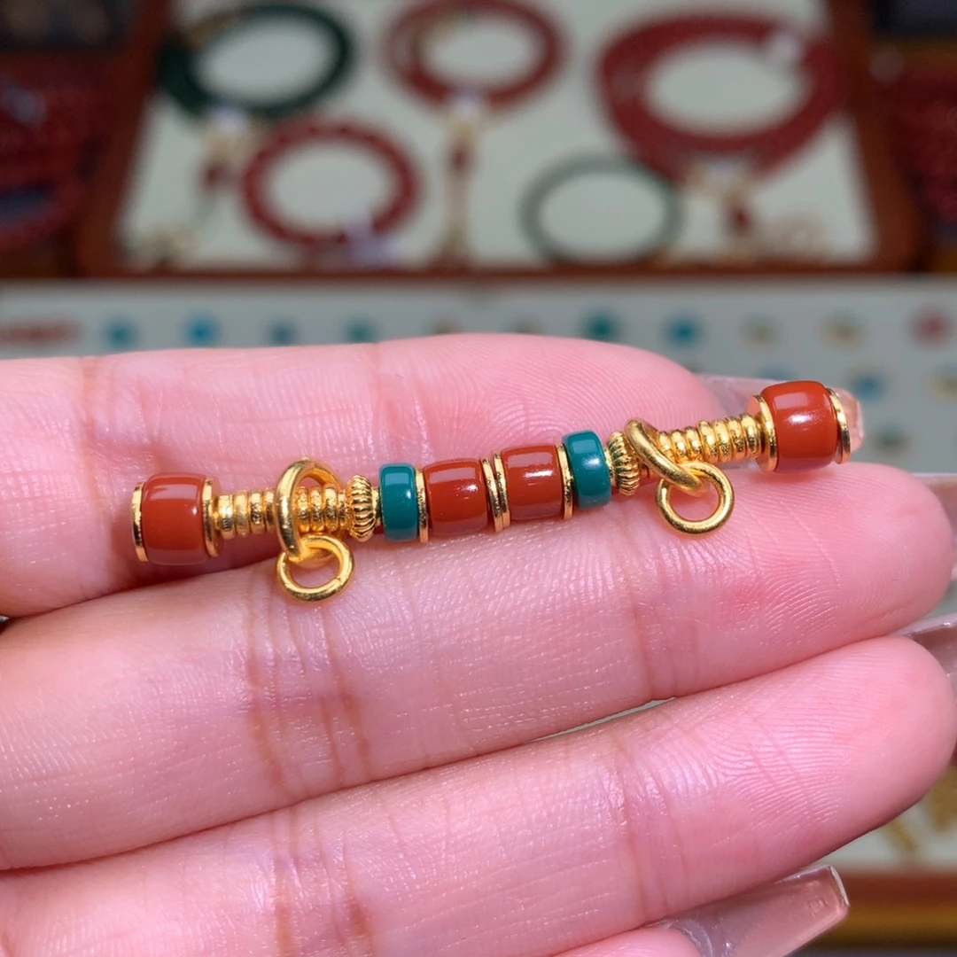 南红玛瑙未镶嵌颈饰