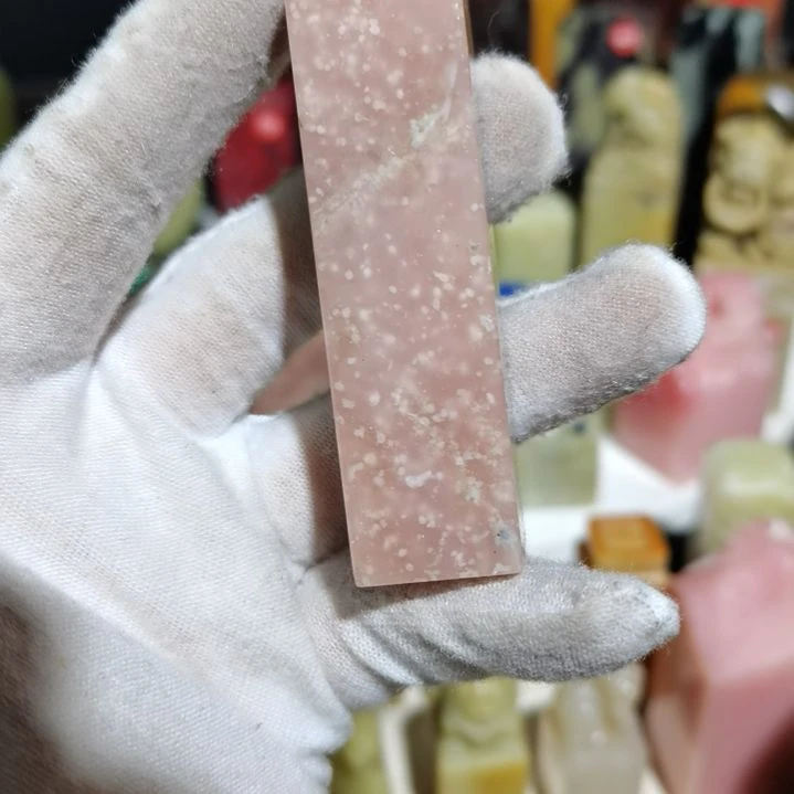 青田石青田石封门粉冻素章