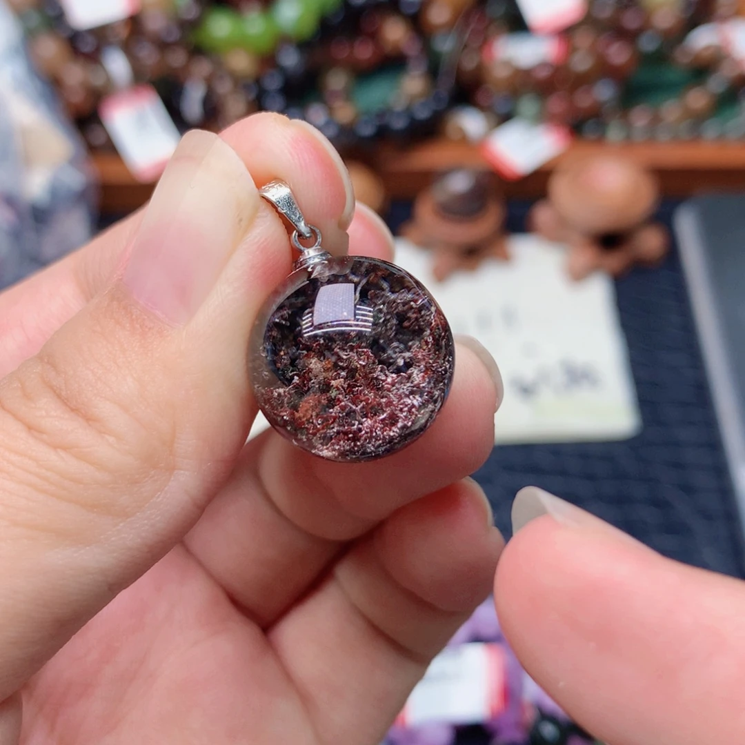 合金吊坠(赠链)水晶
