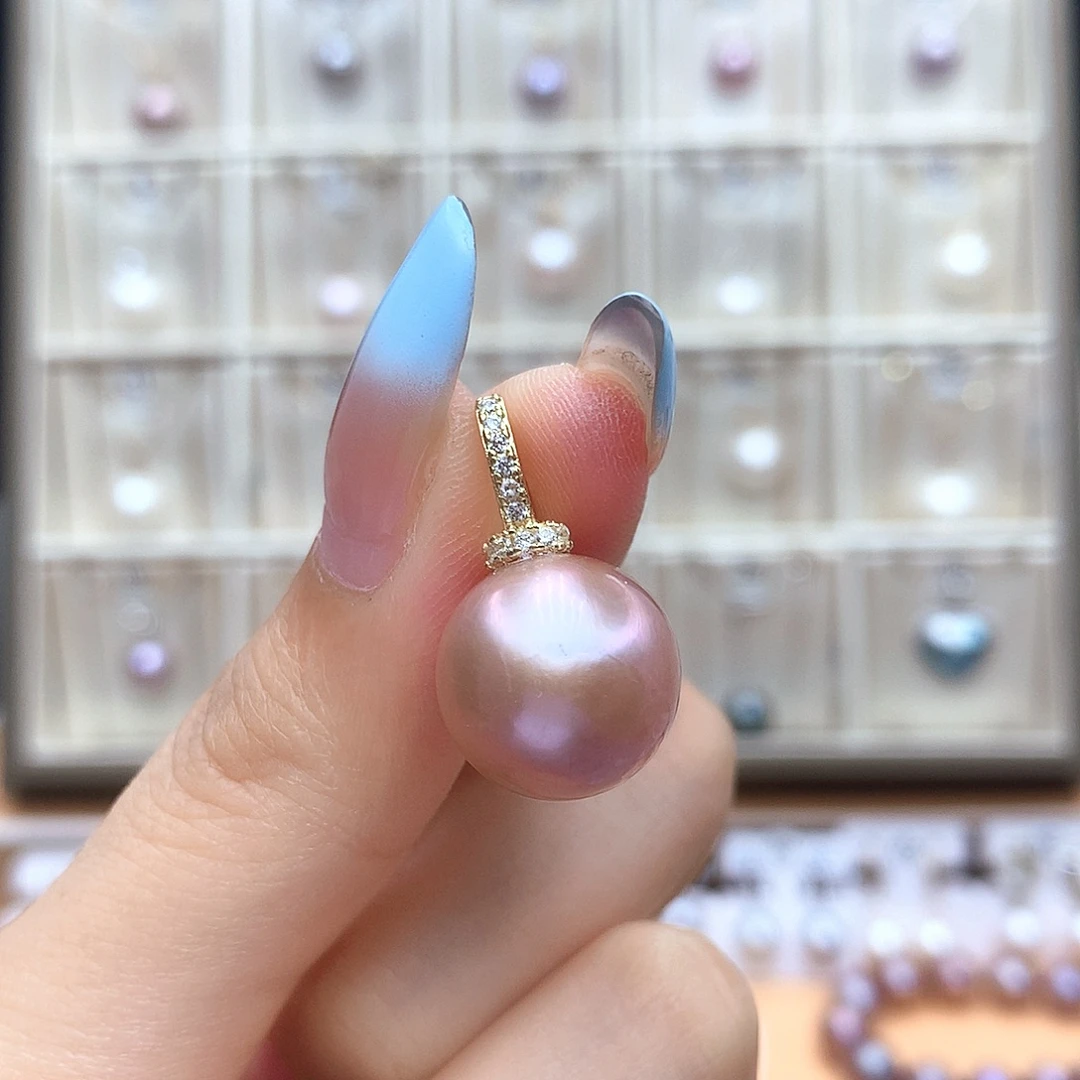 淡水珍珠合金颈饰