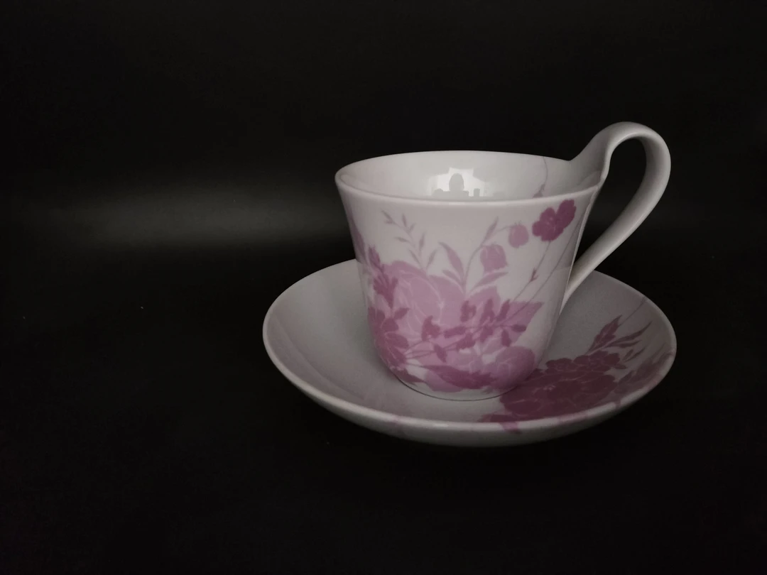哥本哈根粉色花咖啡杯01/98