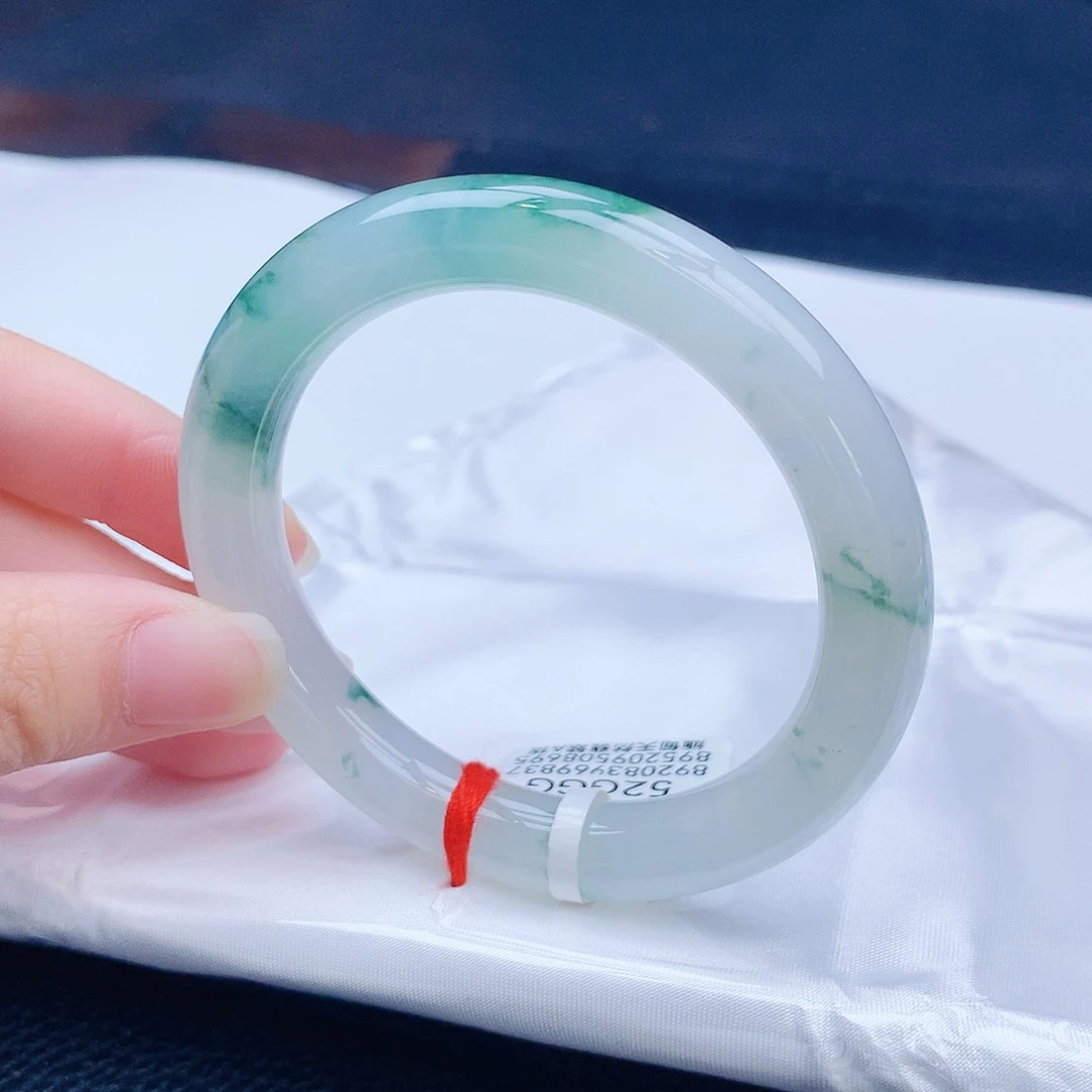 翡翠未镶嵌手镯缅甸天然翡翠a货手镯