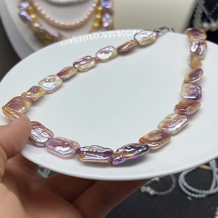 淡水珍珠未镶嵌颈饰