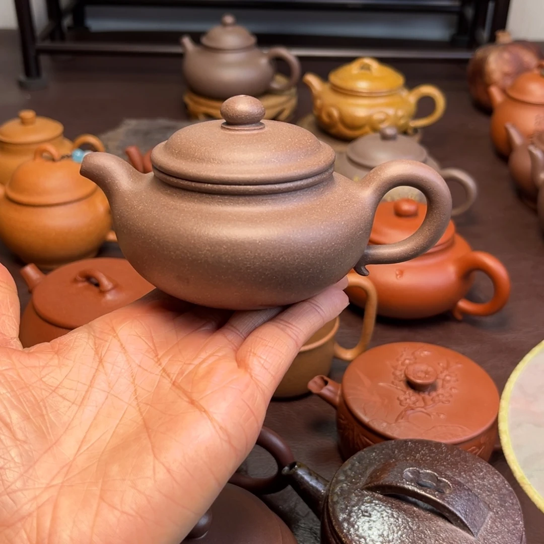 开***好紫砂茶壶手工制作原矿紫砂