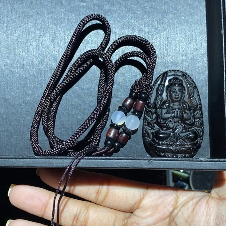 黑曜岩颈饰未镶嵌晟*