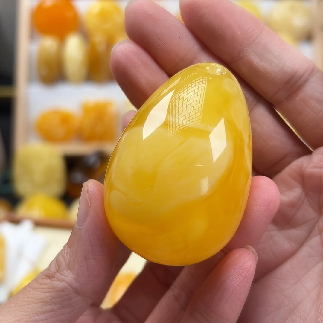 蜜蜡颈饰未镶嵌蜜蜡40.6g