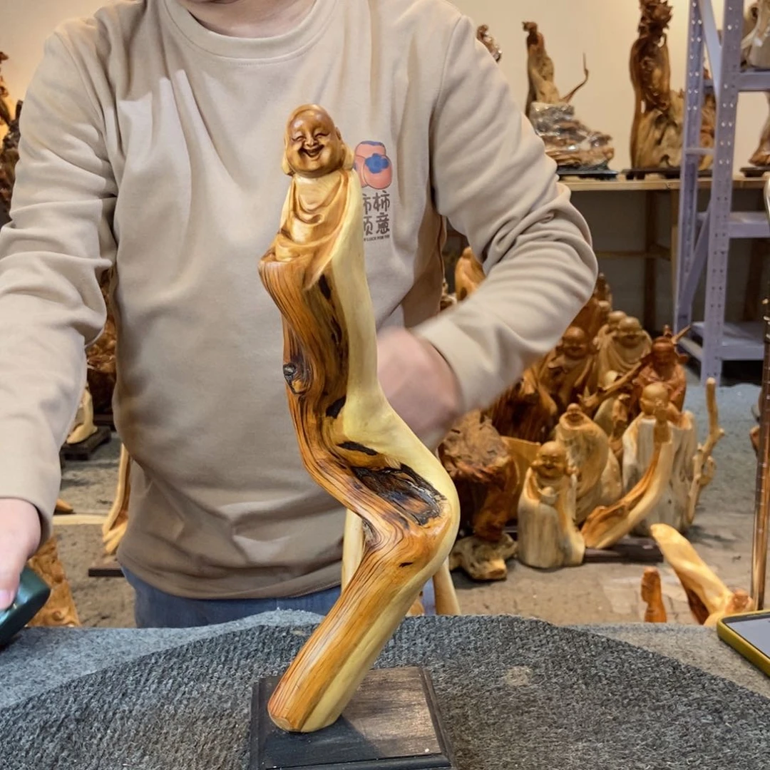 柏木（崖柏）太行崖柏根雕摆件