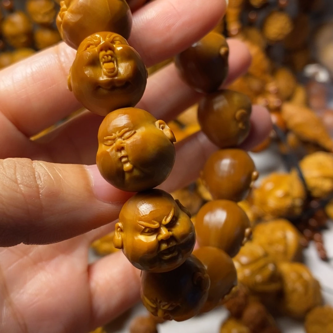 向***看手串/手链橄榄核人生百态精品