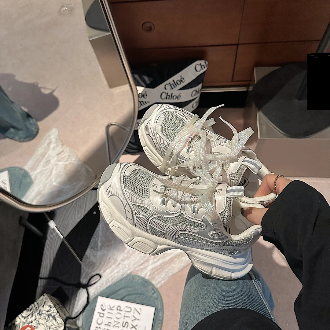 TS时尚休闲鞋百搭潮流ins透气厚底老爹鞋