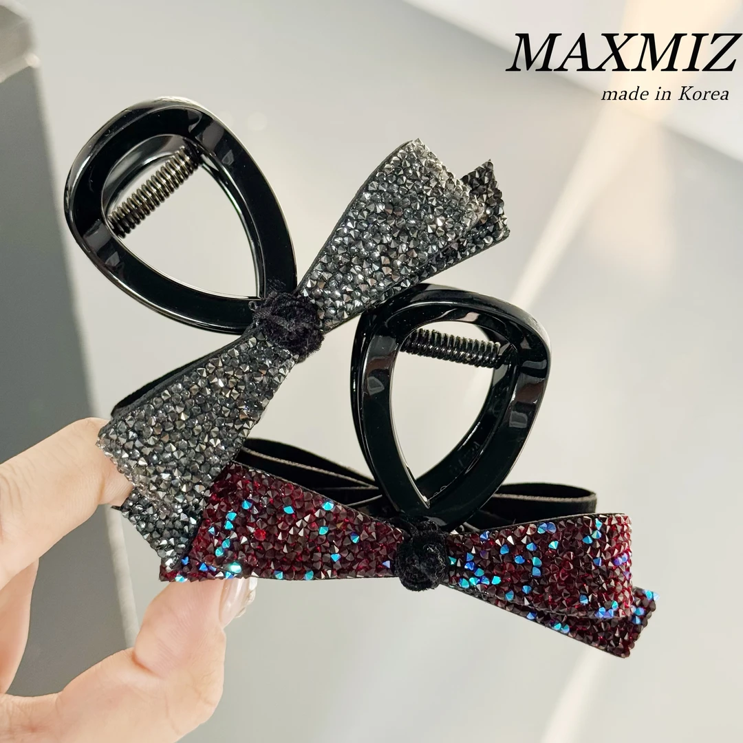 东大门 韩国砂糖蝴蝶结精致抓夹重工高奢款2067