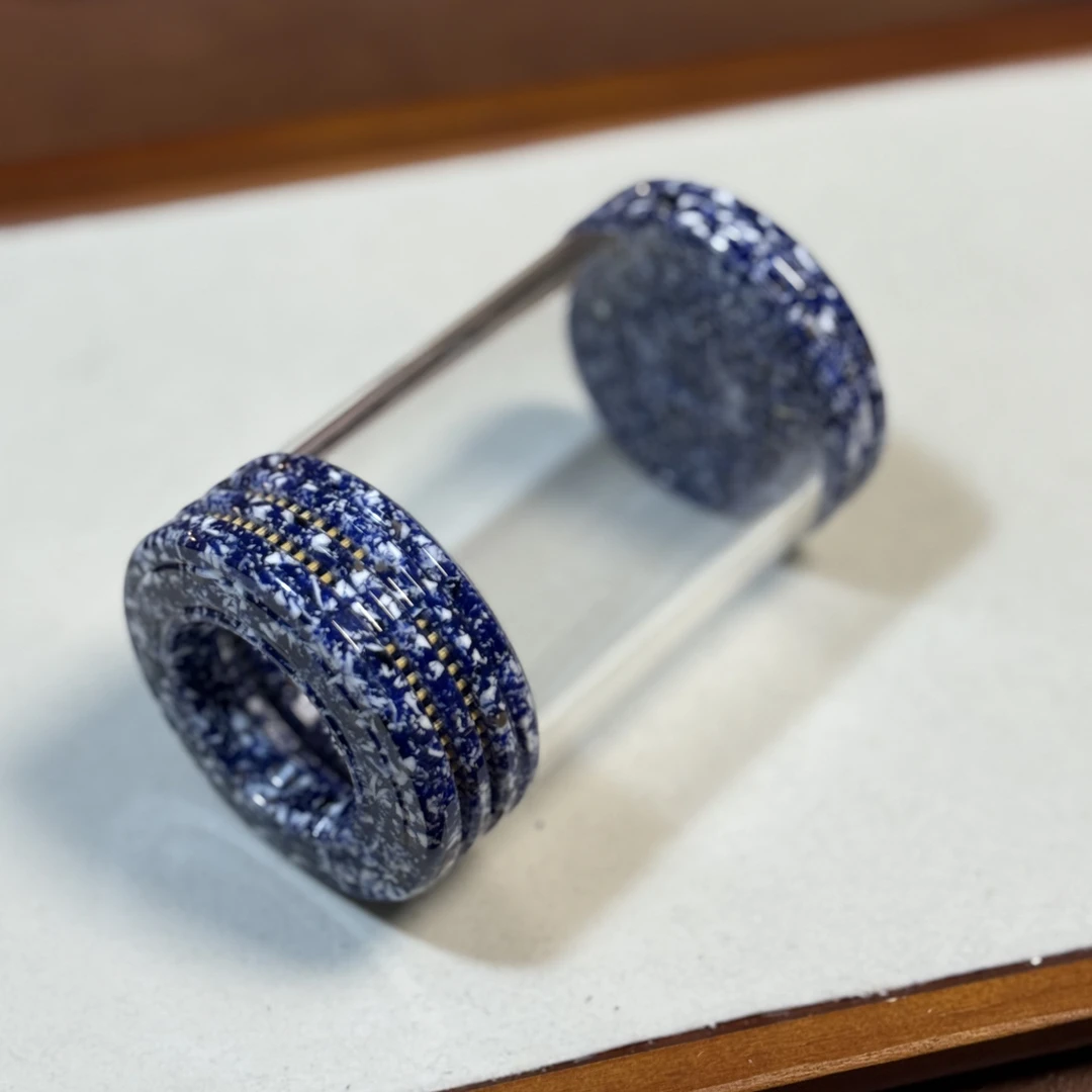 蓓蓓鸣虫_天津谭［全蓝青花］丙午年限定版独眼蝈蝈罐