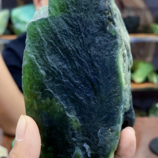 未镶嵌蛇纹石玉原石用****0