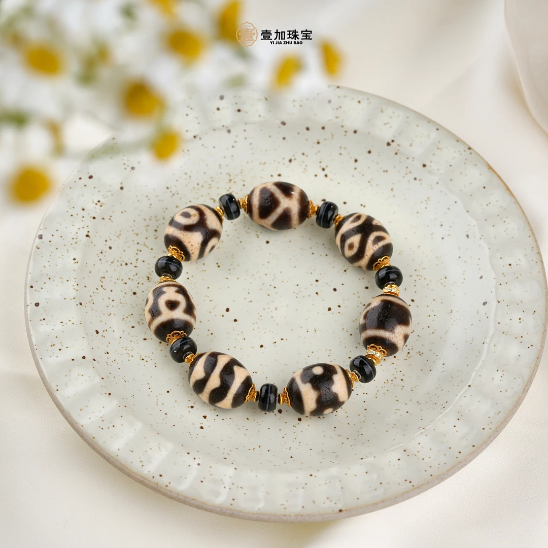 壹加安琪 | 老吴多宝玛瑙药师手串多样性发货发其一