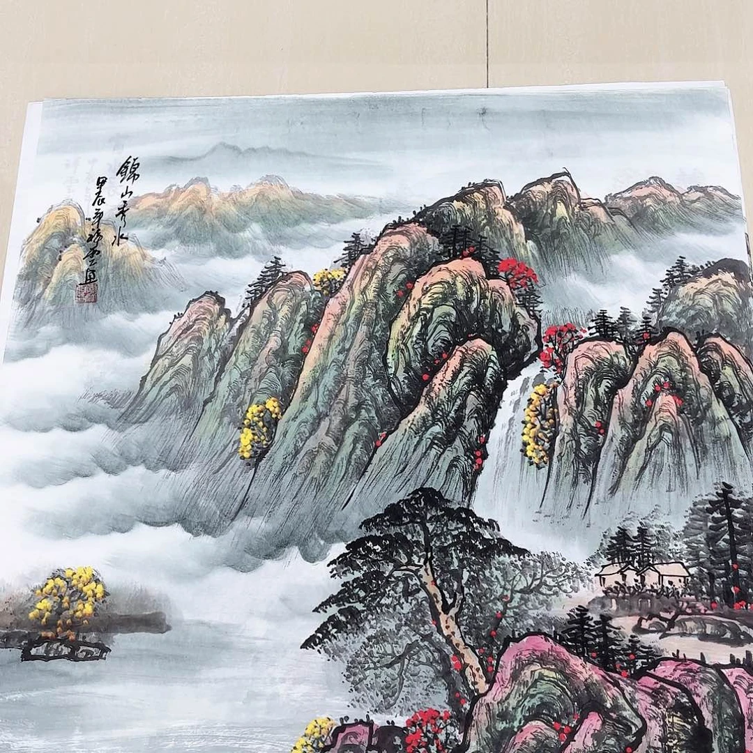 国画国画作品展，国画作品展，