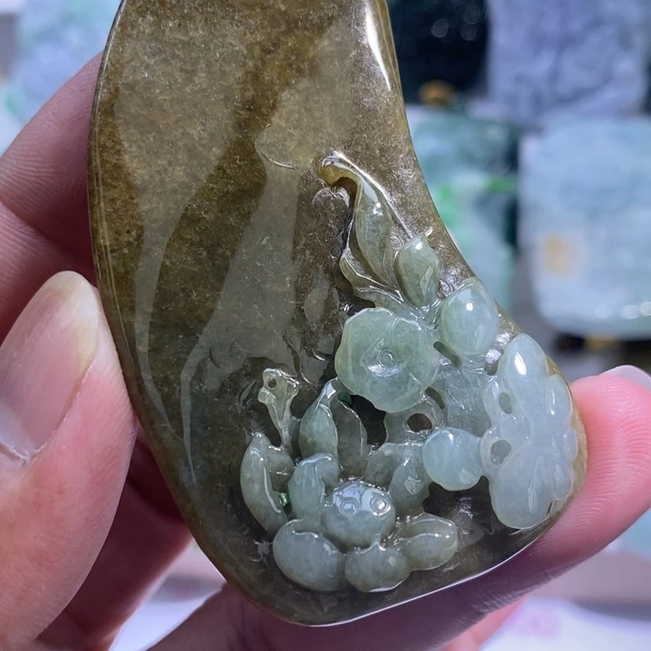 【闪购商品】翡翠未镶嵌颈饰111111111111