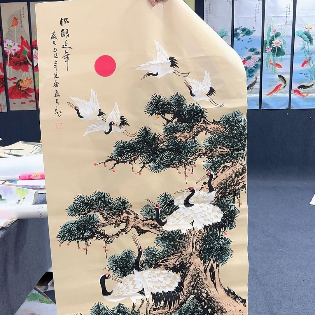 国画非常精美的一副作品