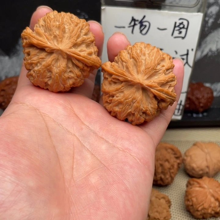 把件文玩核桃44尺苹果