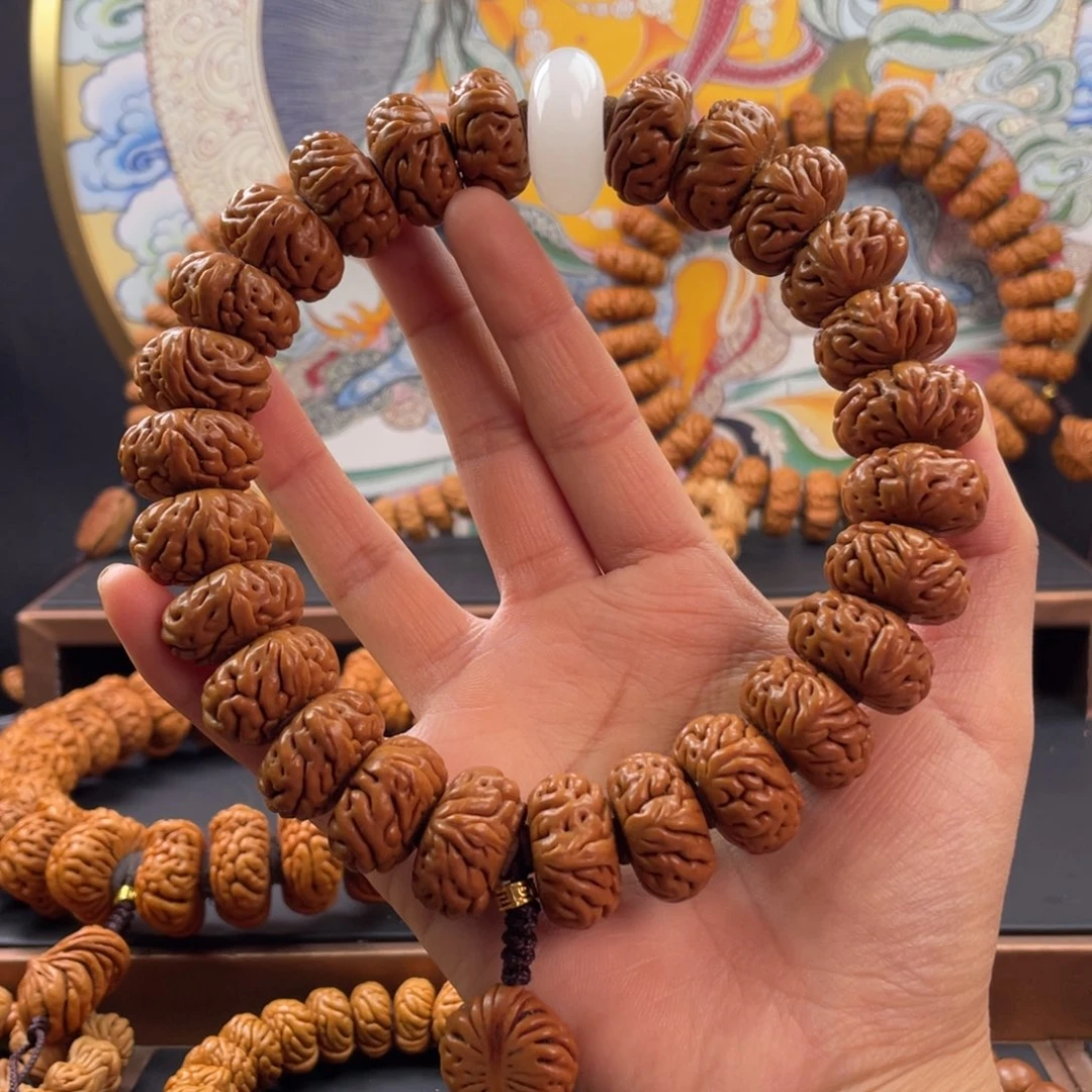 桃核手串冷21尺寸大肠