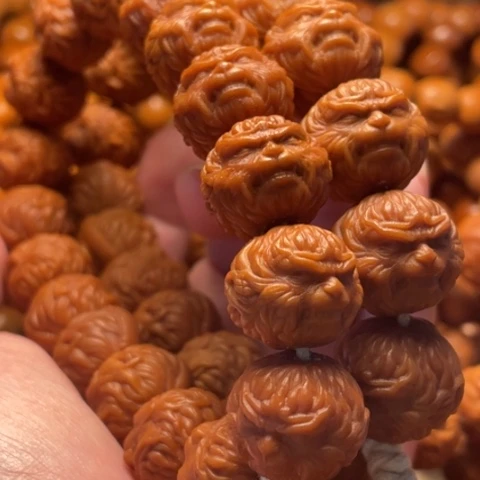 手串猴头核桃偶*舞台