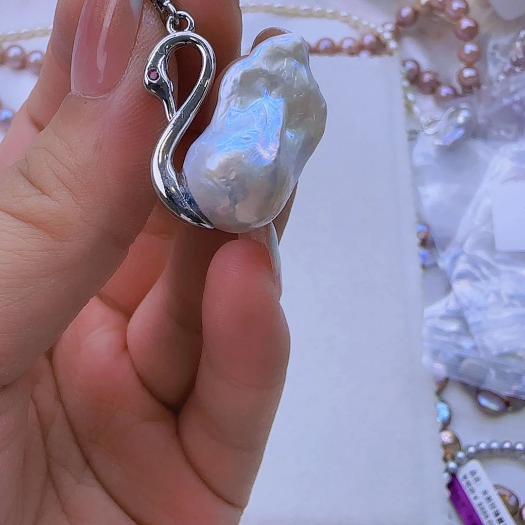 未镶嵌项链定制多样性发货发其一370淡水珍珠