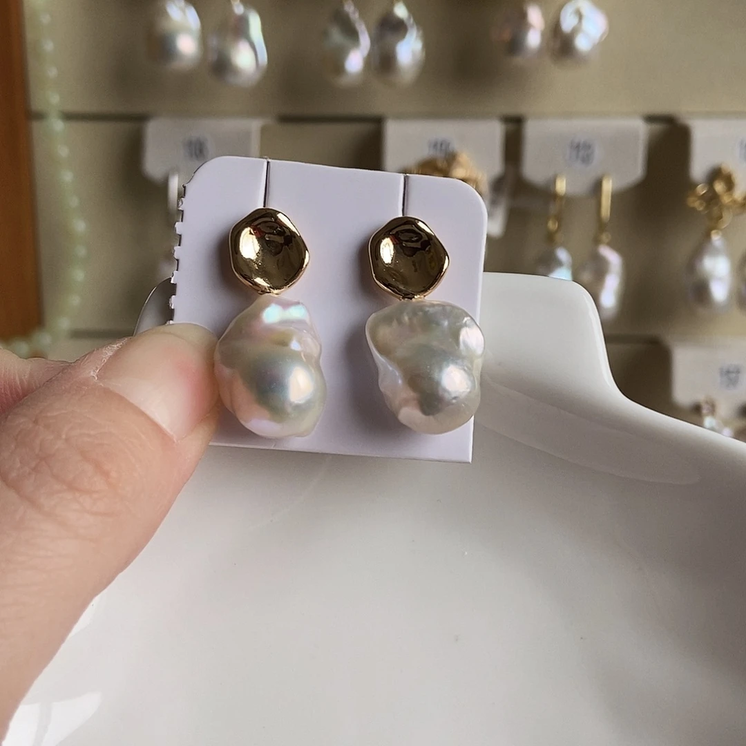 颈饰淡水珍珠合金特价耳饰3469