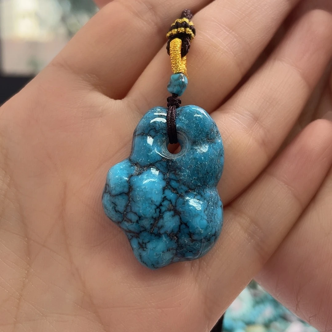 未镶嵌绿松石珠宝奇石