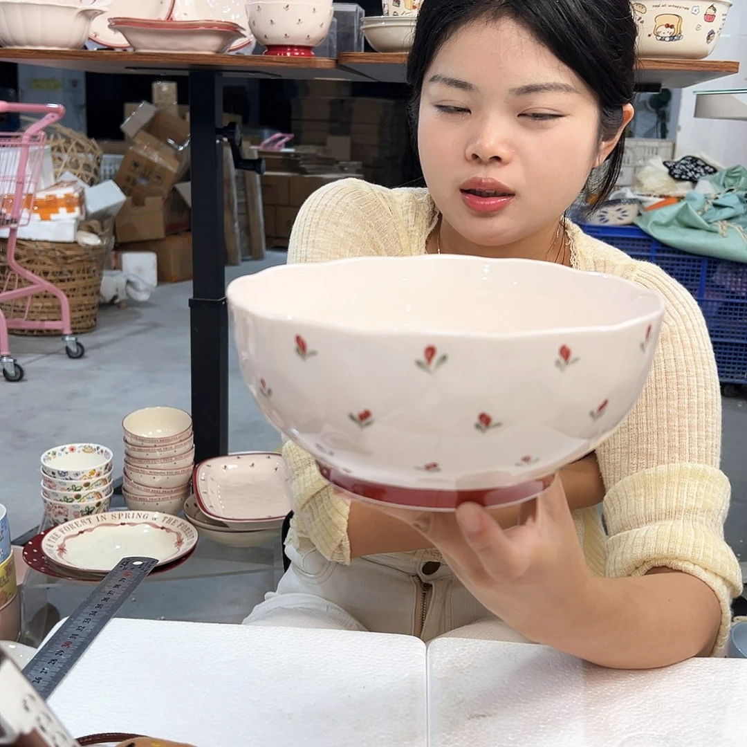 潮州陶瓷微瑕源头工厂8寸