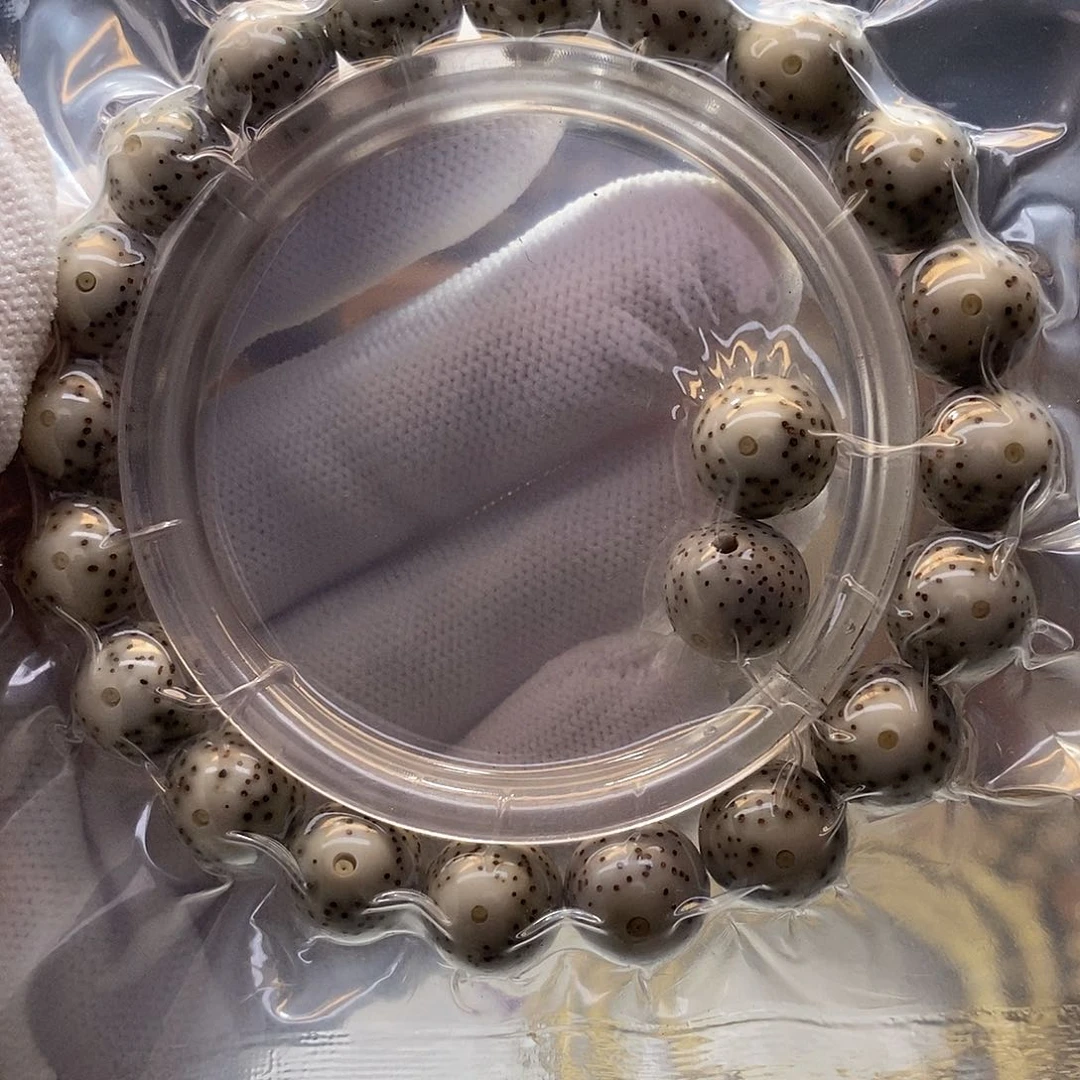 星月菩提手串石玉11圆