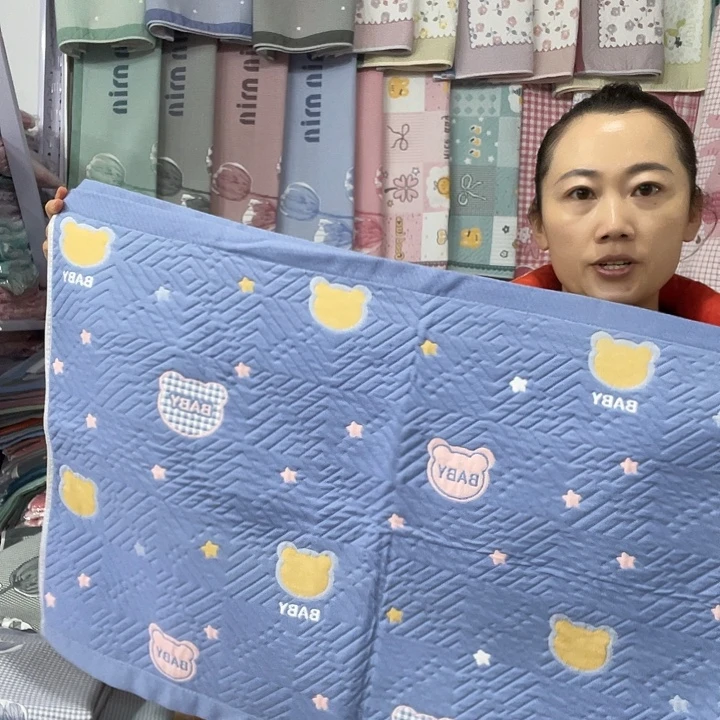 棉特价蓝色星星纯棉