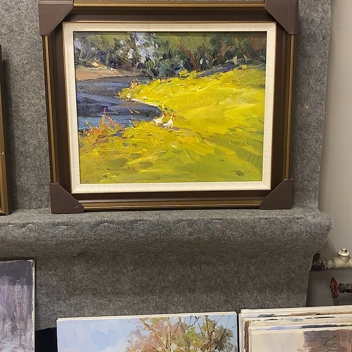 油画带外框画芯尺寸40x50cm