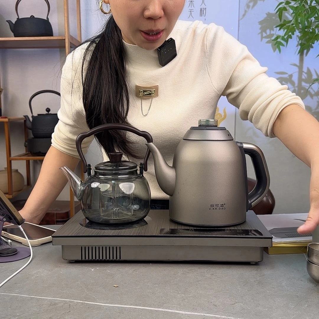 齿***家微可道纯钛煮茶壶系列