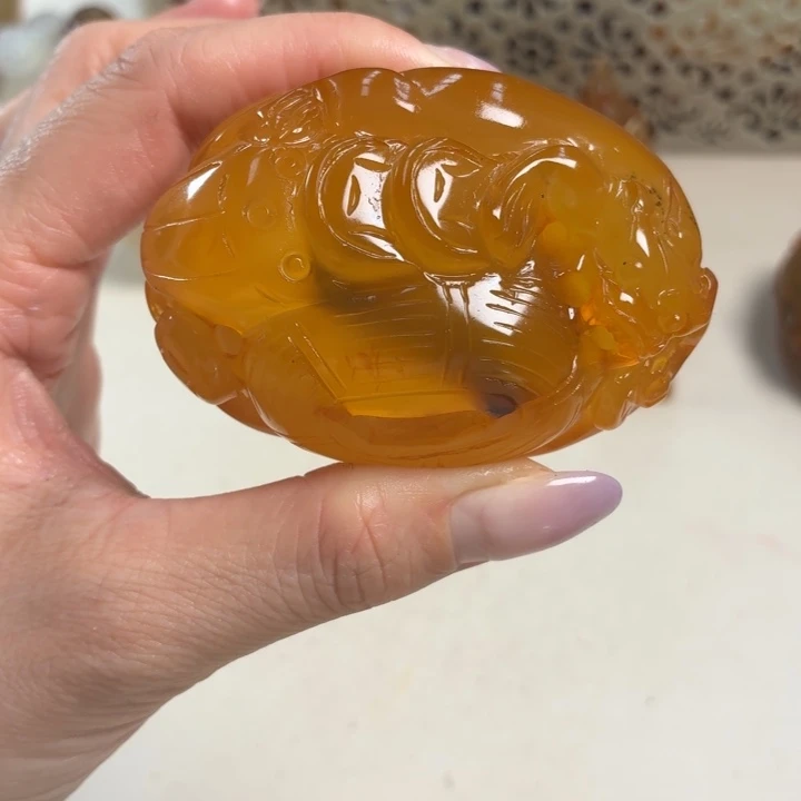 玛瑙/玉髓未镶嵌吊坠(不含链)