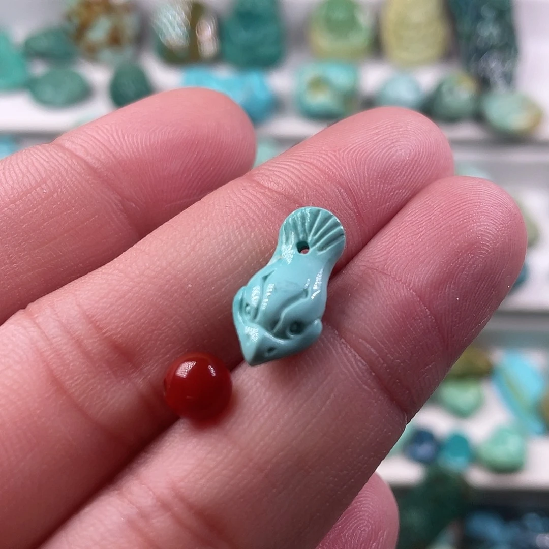 南红玛瑙未镶嵌颈饰