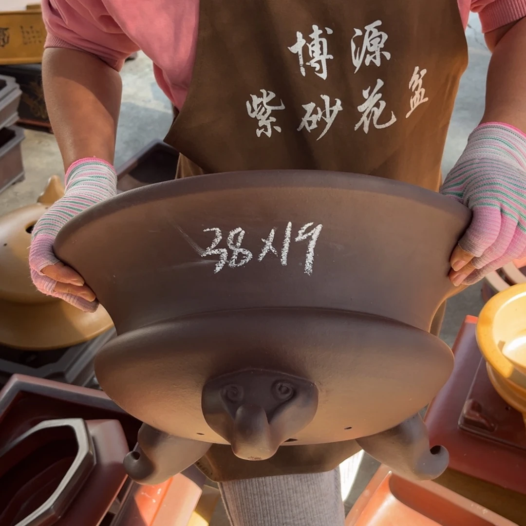 紫砂花盆盆景艺术