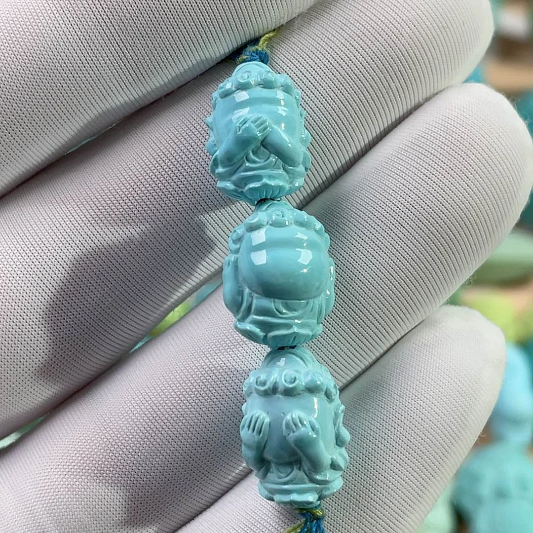 绿松石未镶嵌珠宝奇石