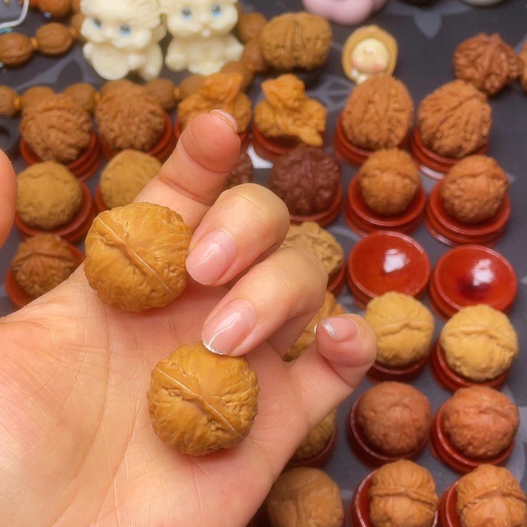 文玩核桃把件09灵珠