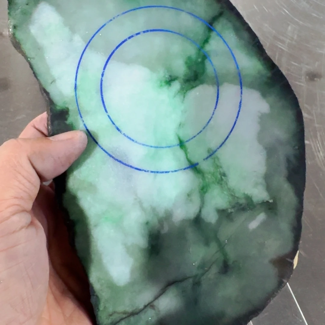 定制翡翠未镶嵌片料定制定金尾款未付片料定制定金尾款未付