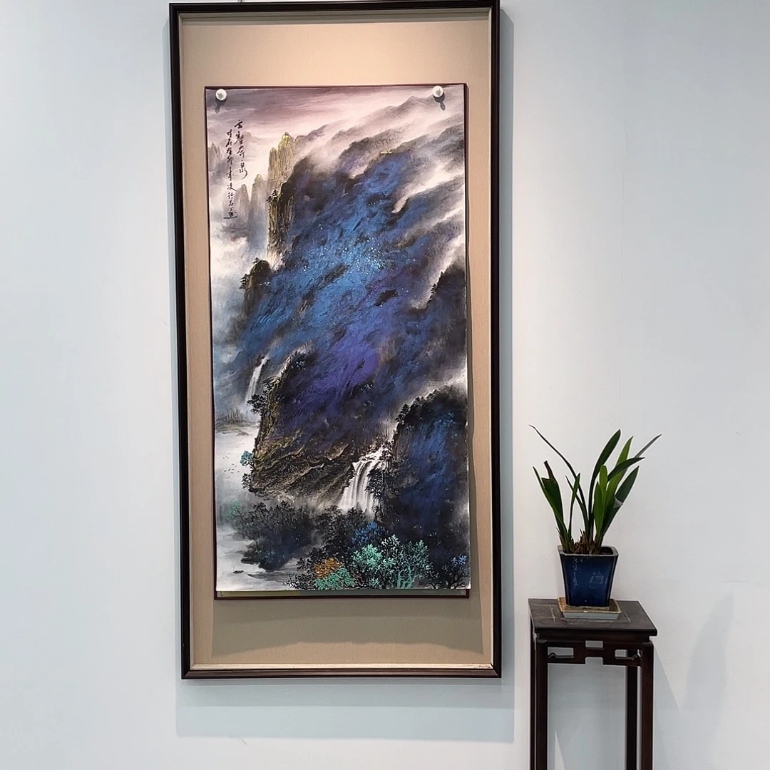 国画凌行志老师手绘国画精品